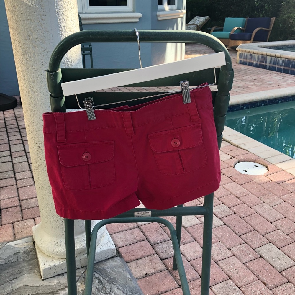 Red Shorts. Size 7 - Picture 2 of 3